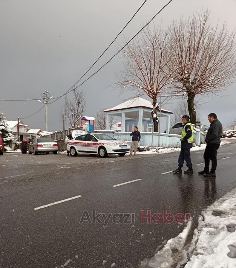 Güzlek-Keremali yolu kapatıldı