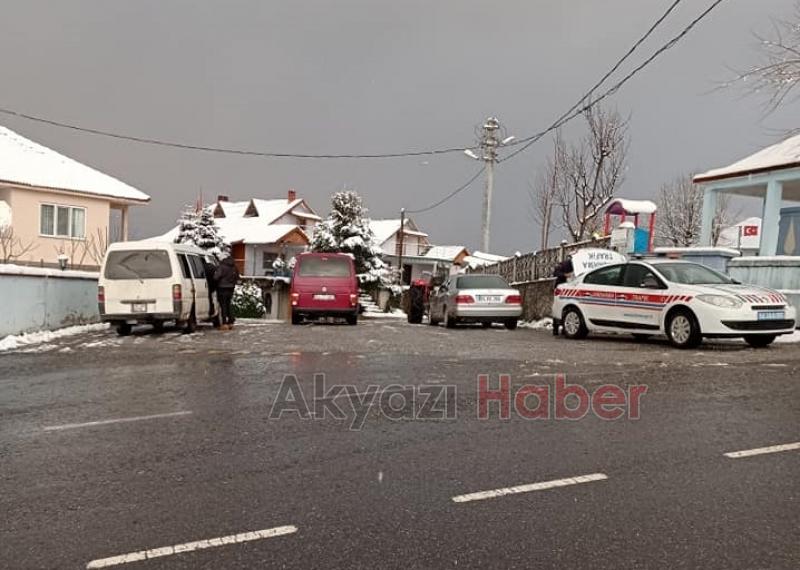 Güzlek-Keremali yolu kapatıldı