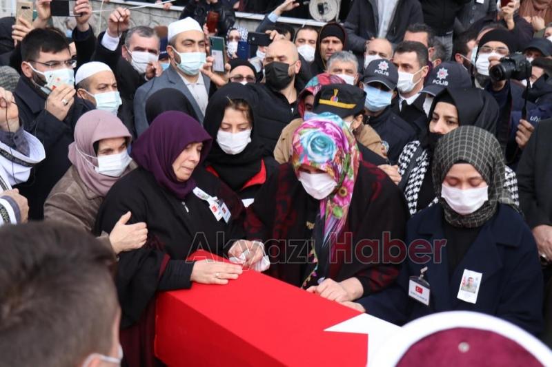 Sakarya şehidini dualarla uğurladı