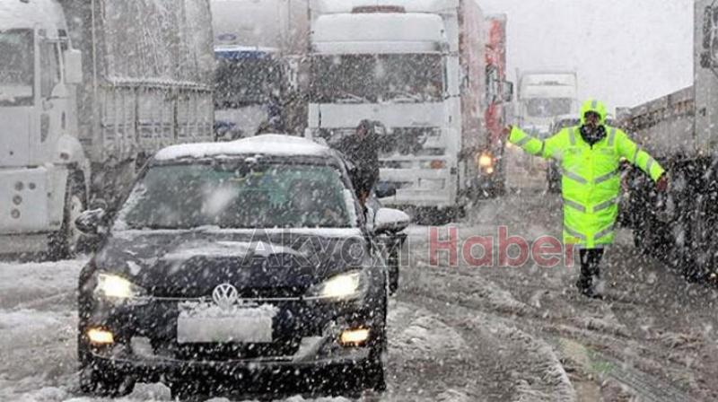 Meteoroloji gün verdi Kar yolda