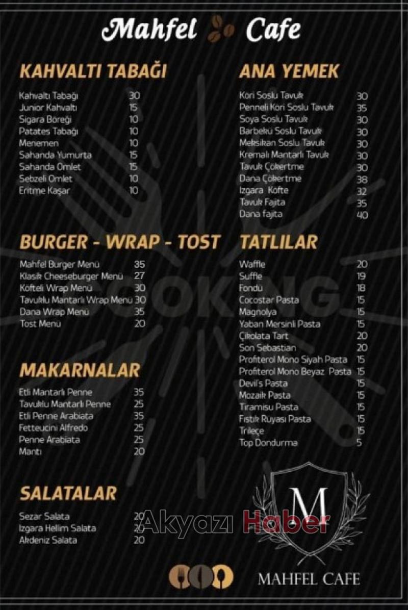 Mahfel kafeden bitmeyen lezzet