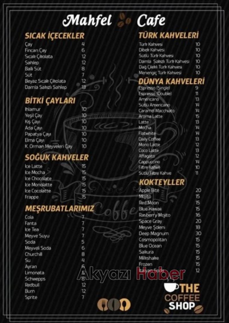 Mahfel kafeden bitmeyen lezzet