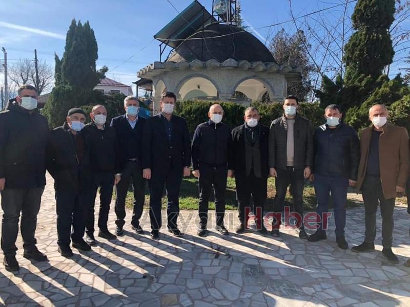 Ulaştırma Bakanı, Bilal Soykan ve muhtarlarla bir araya geldi