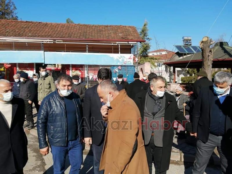 Ulaştırma Bakanı, Bilal Soykan ve muhtarlarla bir araya geldi