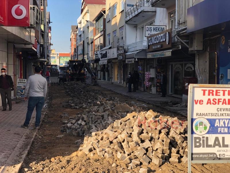 Ptt sokakta çalışmalar başladı