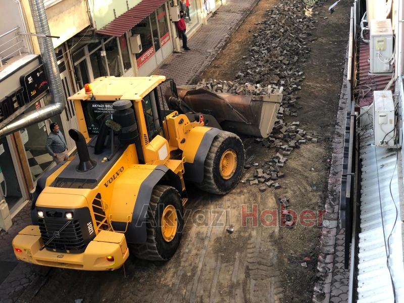 Ptt sokakta çalışmalar başladı