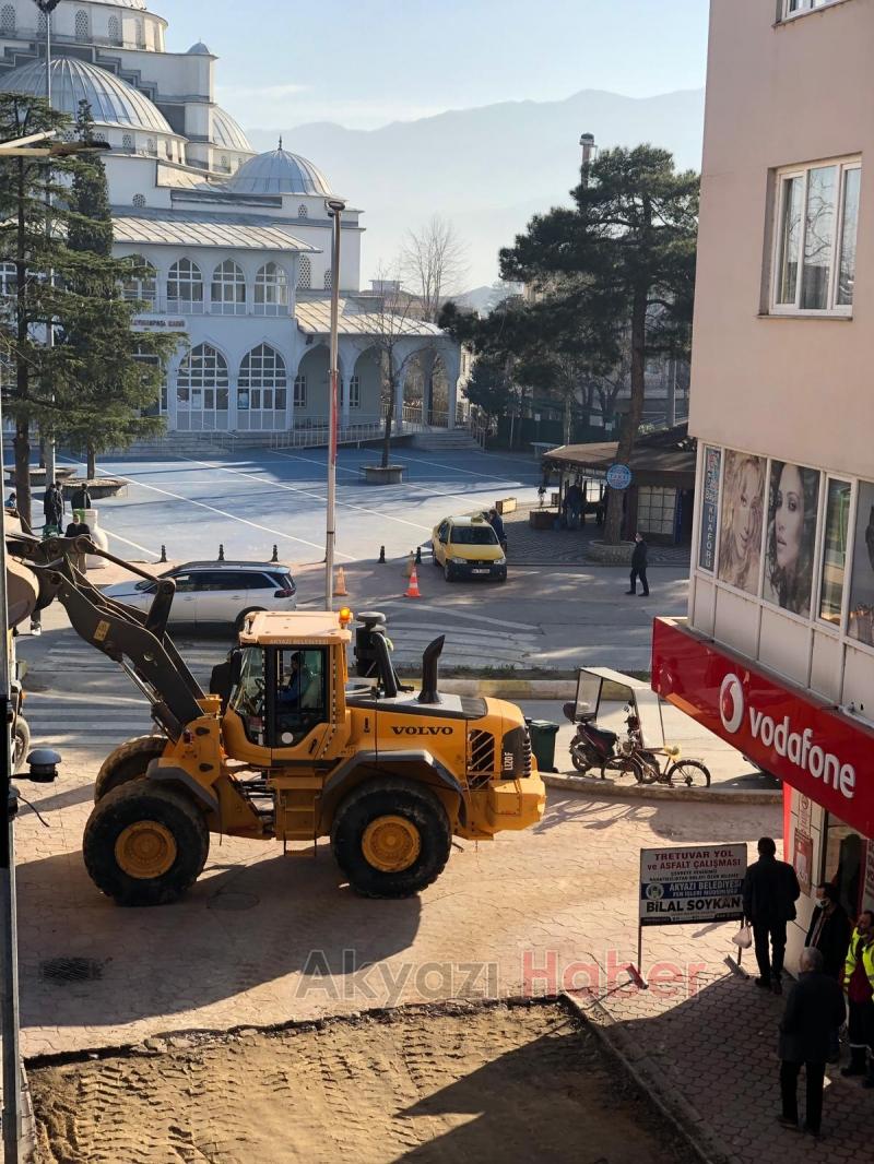 Ptt sokakta çalışmalar başladı