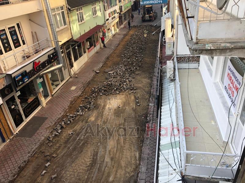 Ptt sokakta çalışmalar başladı