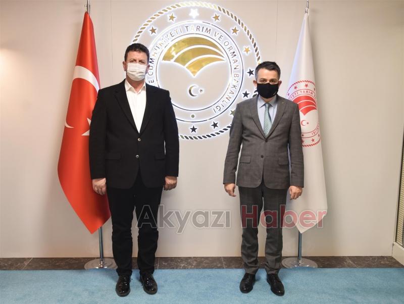 Başkan Soykan'dan Bakan Pakdemirli’ye ziyaret