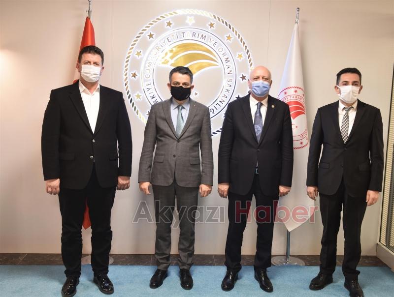 Başkan Soykan'dan Bakan Pakdemirli’ye ziyaret