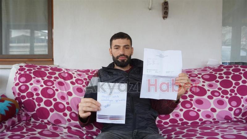 Akyazılı iki çocuk babasının yardım çığlığı