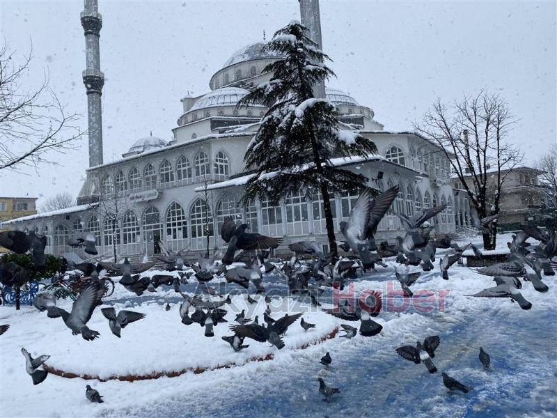 Akyazılılar güne böyle uyandı