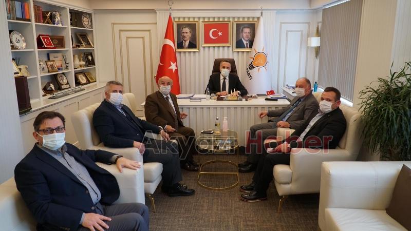 ATSO'dan Yunus Tever'e hayırlı olsun ziyareti