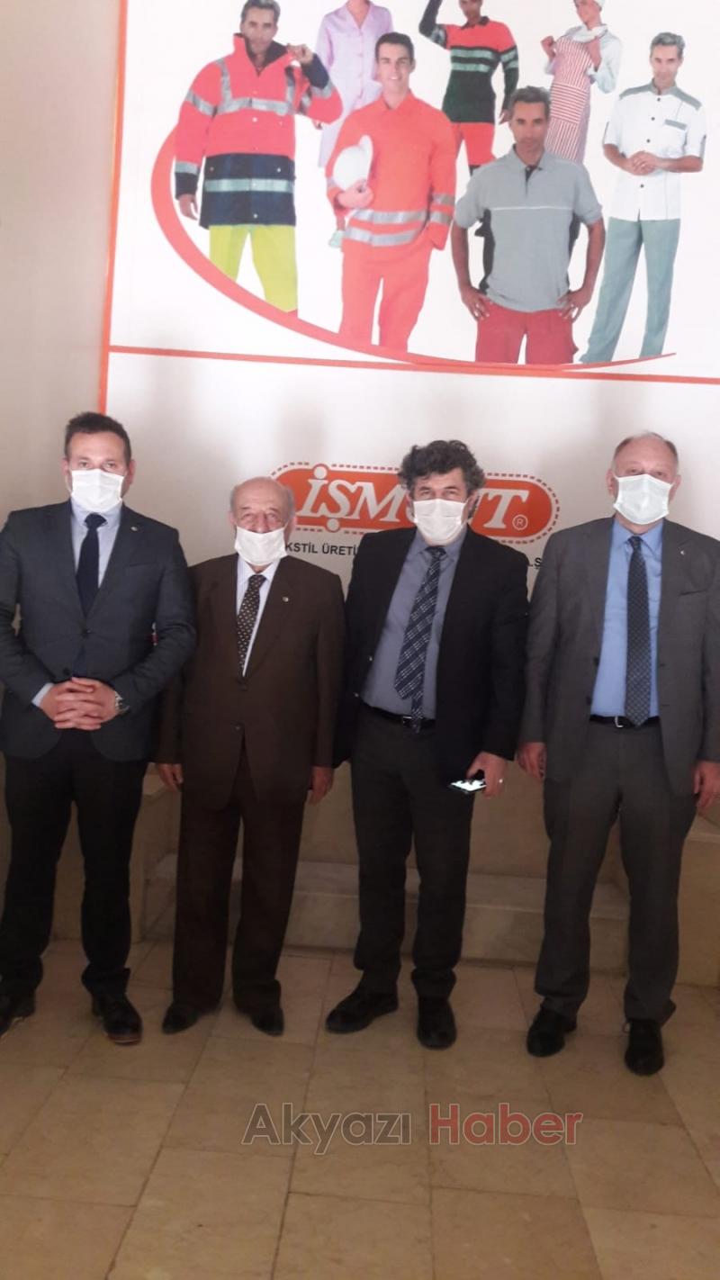 ATSO Başkanı Bayraktar, ilçedeki fabrikaları ziyaret etti