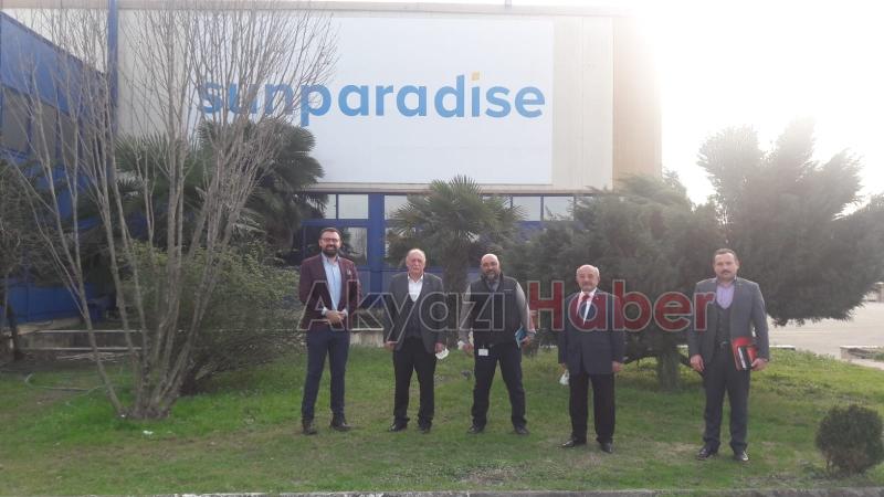 ATSO Başkanı Bayraktar, ilçedeki fabrikaları ziyaret etti