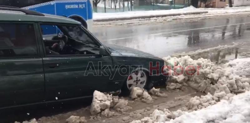 Kartal ile kar küredi