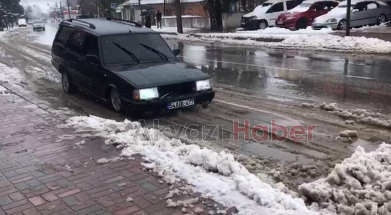 Kartal ile kar küredi