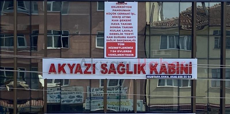 Sağlık Kabini Akyazıda