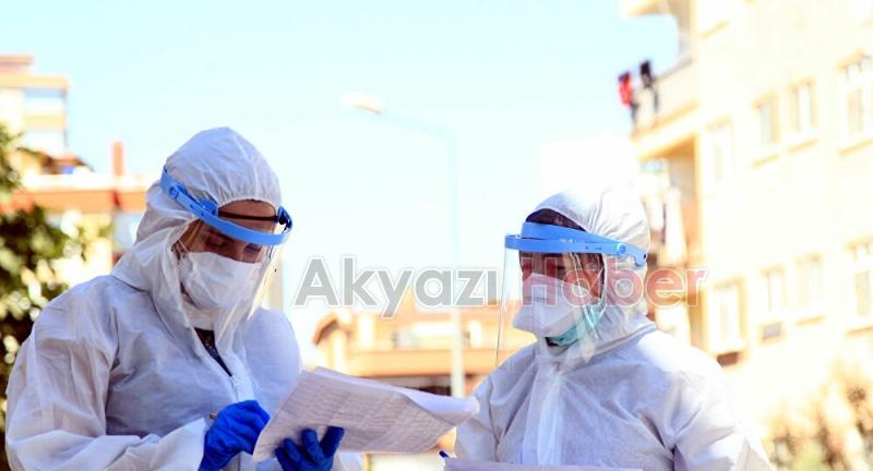 Akyazı'da 6 ev karantinaya alındı