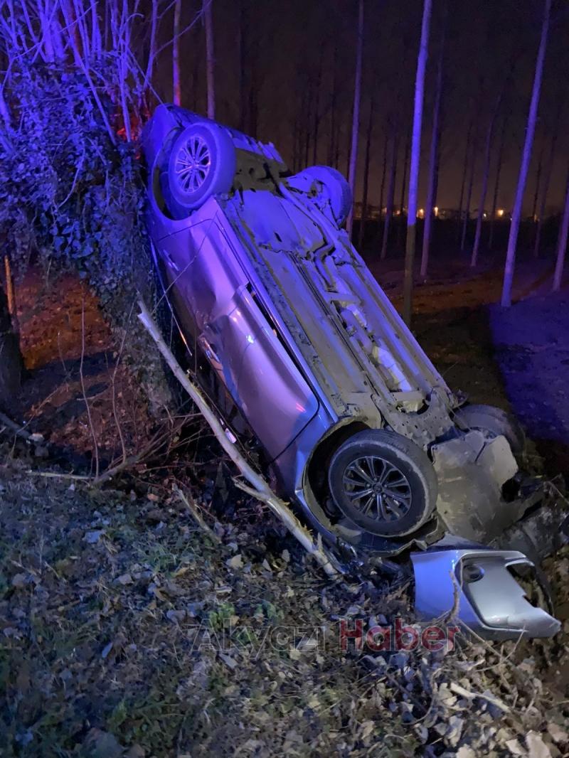 Yuvalak Yolunda Trafik Kazası 