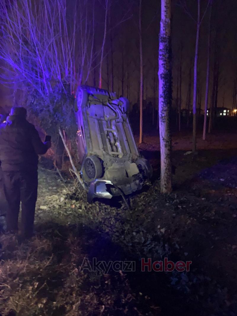 Yuvalak Yolunda Trafik Kazası 