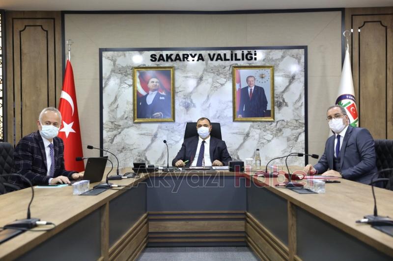 16 ilçeyi kapsayan kritik korona toplantısı