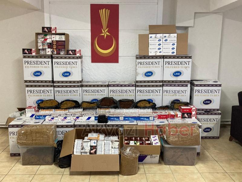 Jandarmadan kaçakçılık operasyonu