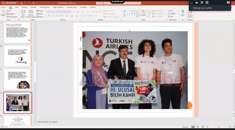 Akyazı Eyyüp Genç Fen Lisesini anlattılar