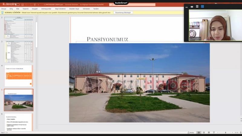 Akyazı Eyyüp Genç Fen Lisesini anlattılar