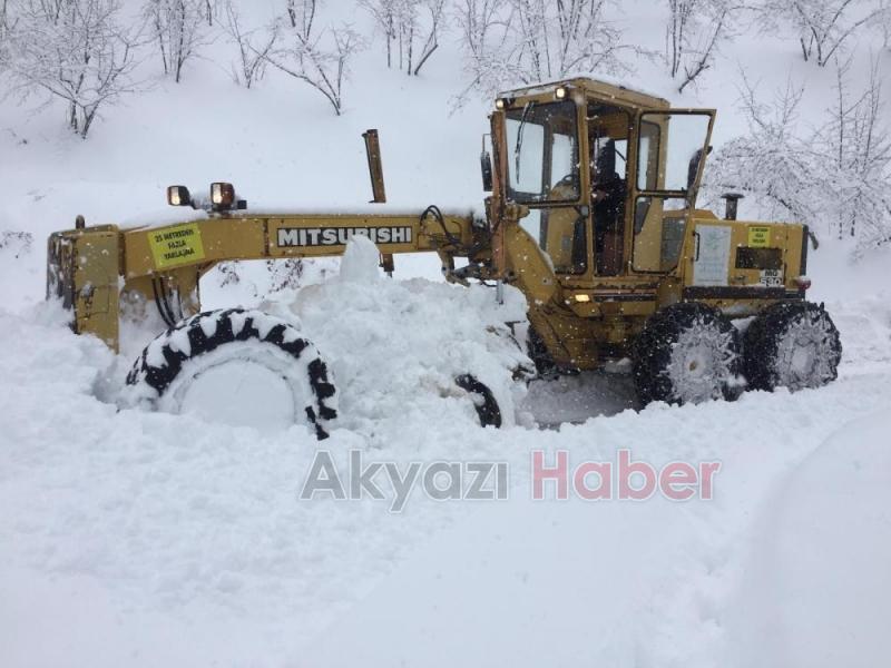 19 mahalle yolu kapalı