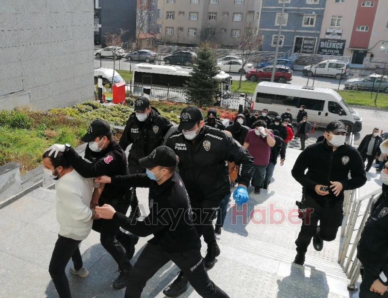 Sahte beyaz eşya servisi vurgununda 45 kişi adliyede