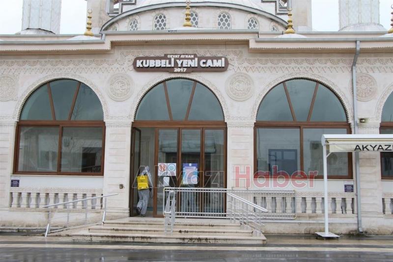 Ramazan öncesi camiler dezenfekte ediliyor