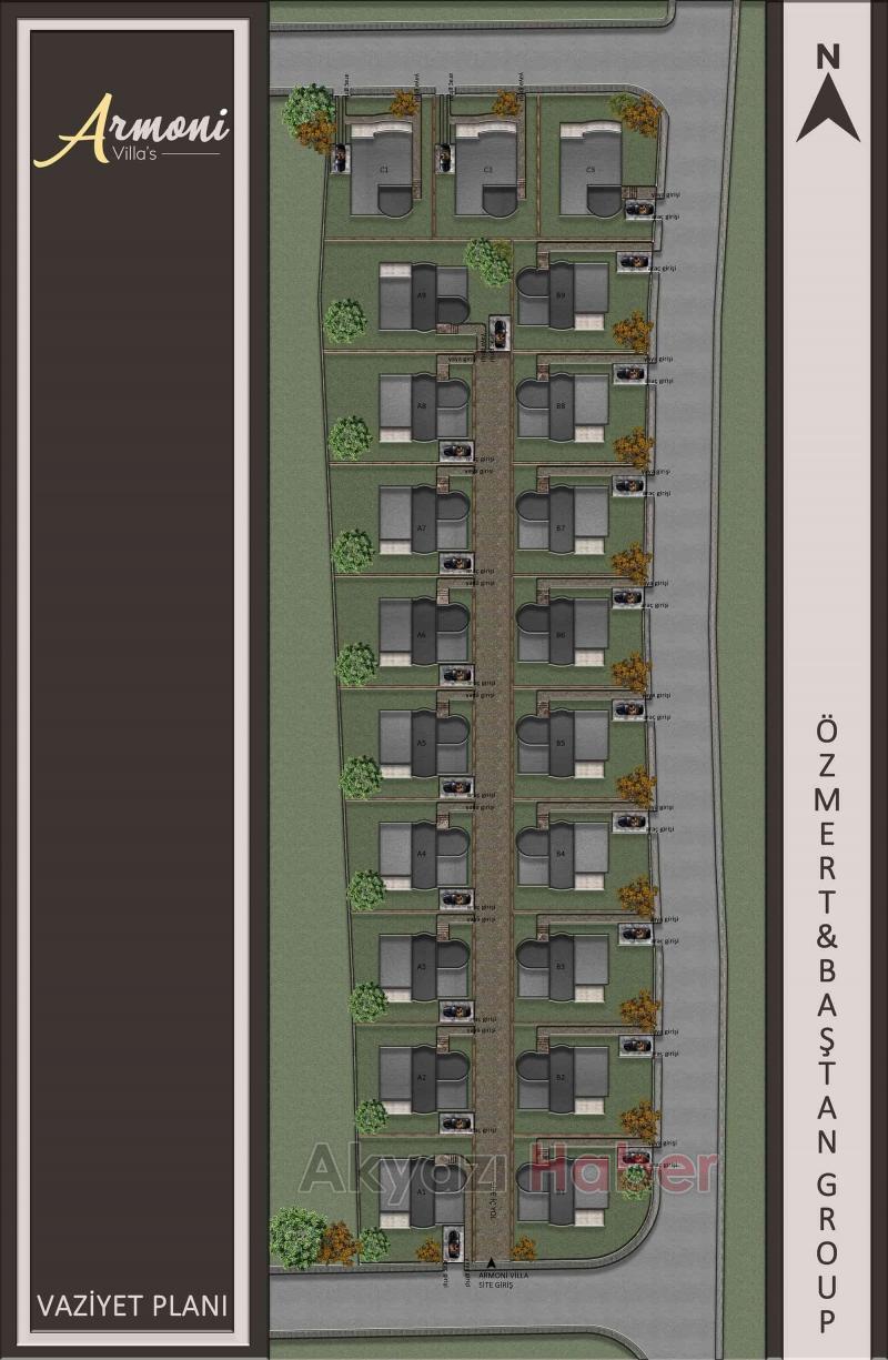 Armoni Villaları sahiplerini bekliyor