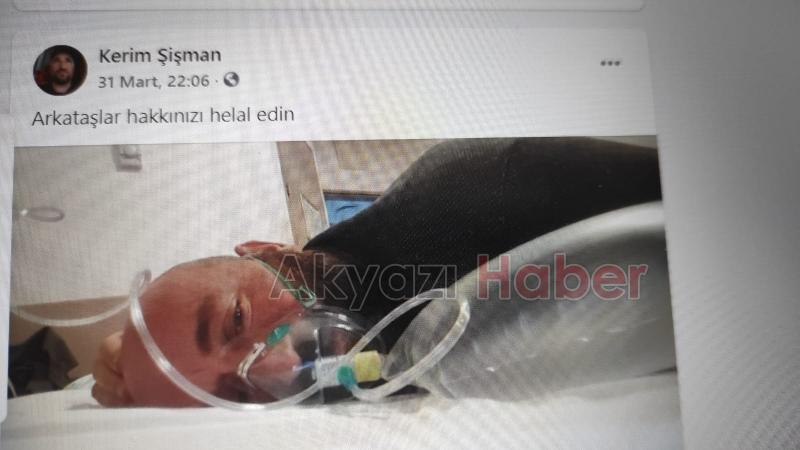 Helallik istedikten sonra ölüm haberi gelmişti