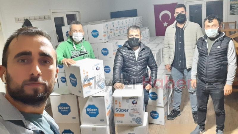 İhtiyaç sahiplerinin yüzünü güldürdüler