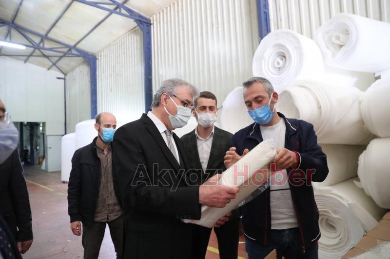 Kenevirler Akyazı da tekstile dönüyor