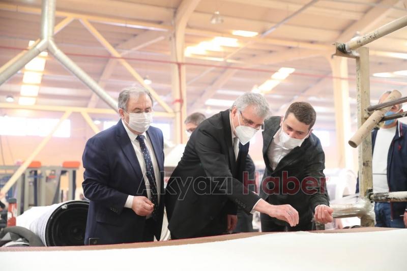 Kenevirler Akyazı da tekstile dönüyor