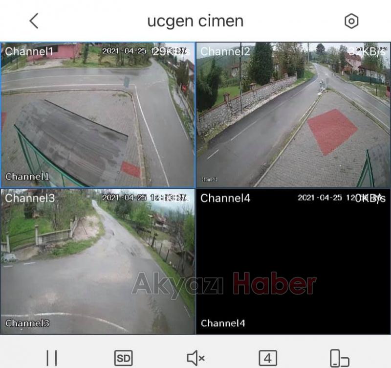 Alaağaç kameralarla donatıldı