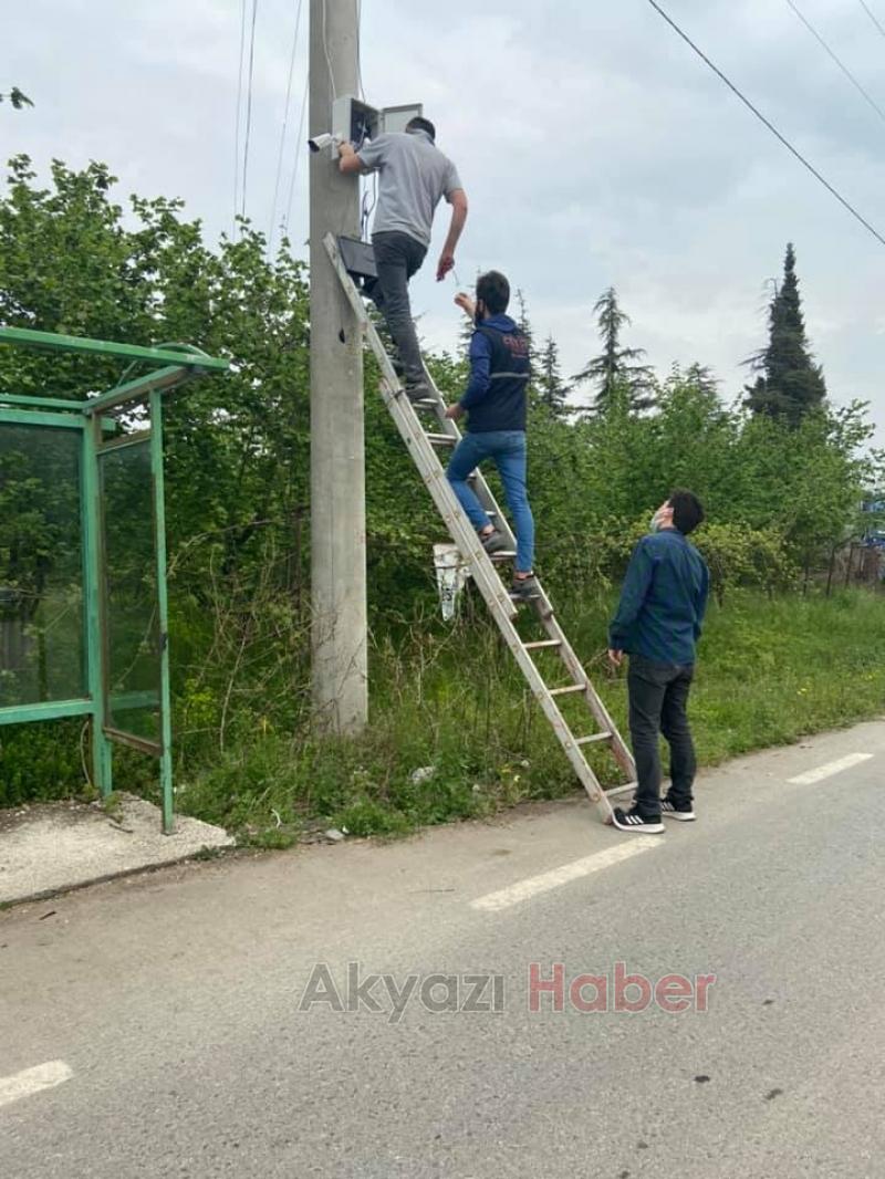 Alaağaç kameralarla donatıldı