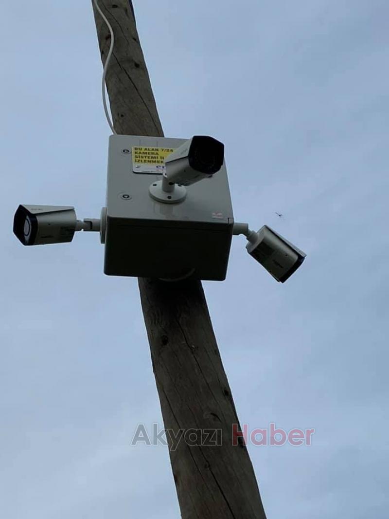 Alaağaç kameralarla donatıldı