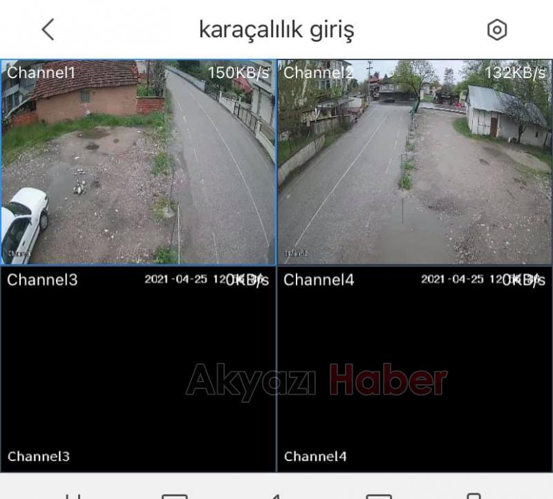 Alaağaç kameralarla donatıldı