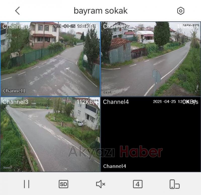 Alaağaç kameralarla donatıldı