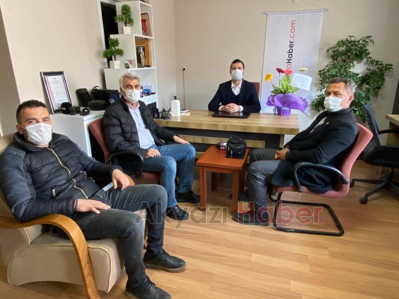 Muhtarlardan Akyazı Haber'e ziyaret