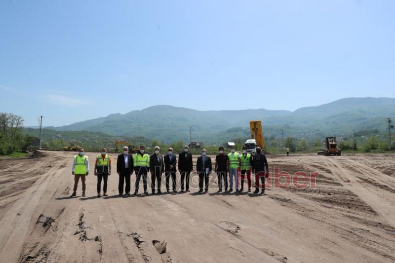 Başkan Yüce Akyazı'da inceleme yaptı