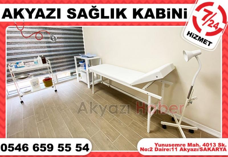 Sağlık Kabini 7 Gün 24 saat hizmetinizde