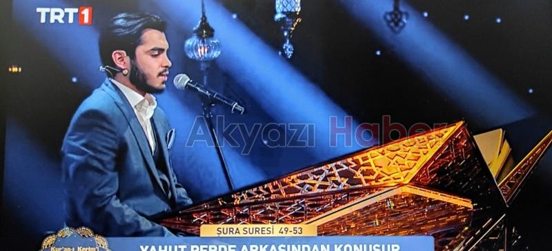 Harputoğlu hocanın öğrencisi birinci oldu