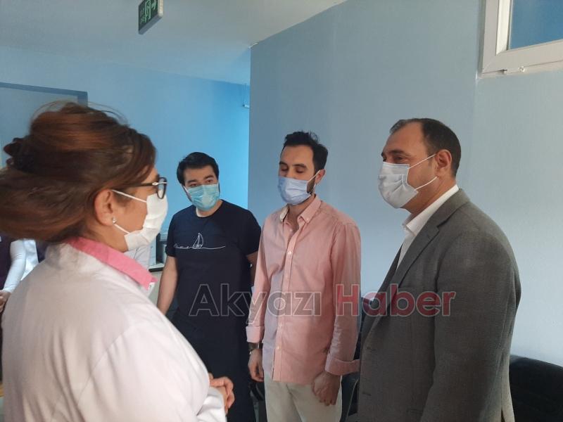 Vali Kaldırım Akyazıda uygulama noktalarını denetledi