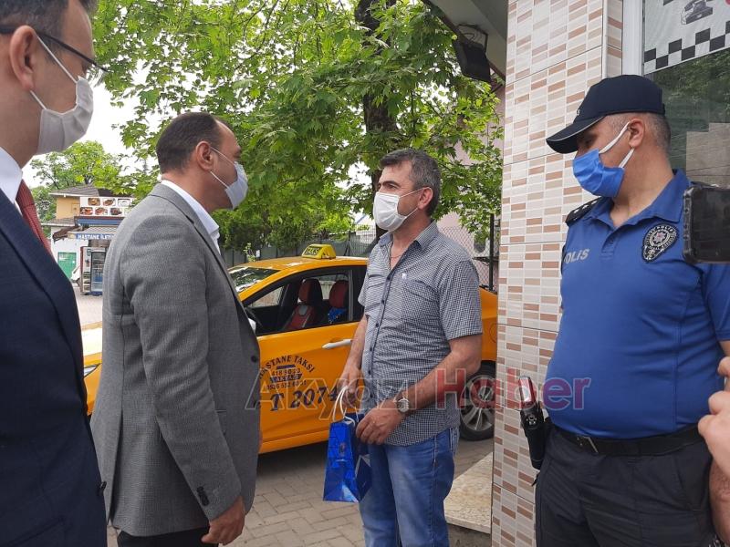 Vali Kaldırım Akyazıda uygulama noktalarını denetledi