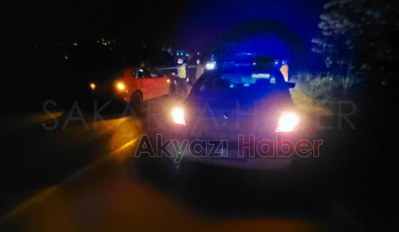 Otomobil ata çarptı