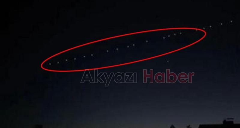 Yeniden geçecekler, Gökyüzünde bu ışıkları görürseniz korkmayın